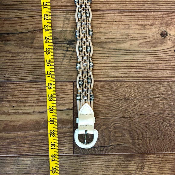 VTG 80s Boston Proper leather belt - Picture 6 of 8